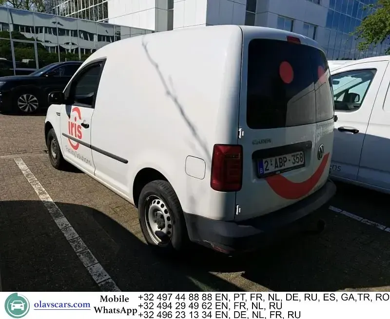 Usata VW Caddy 75 CV (55 kW) 2021 Bianco Monovolume