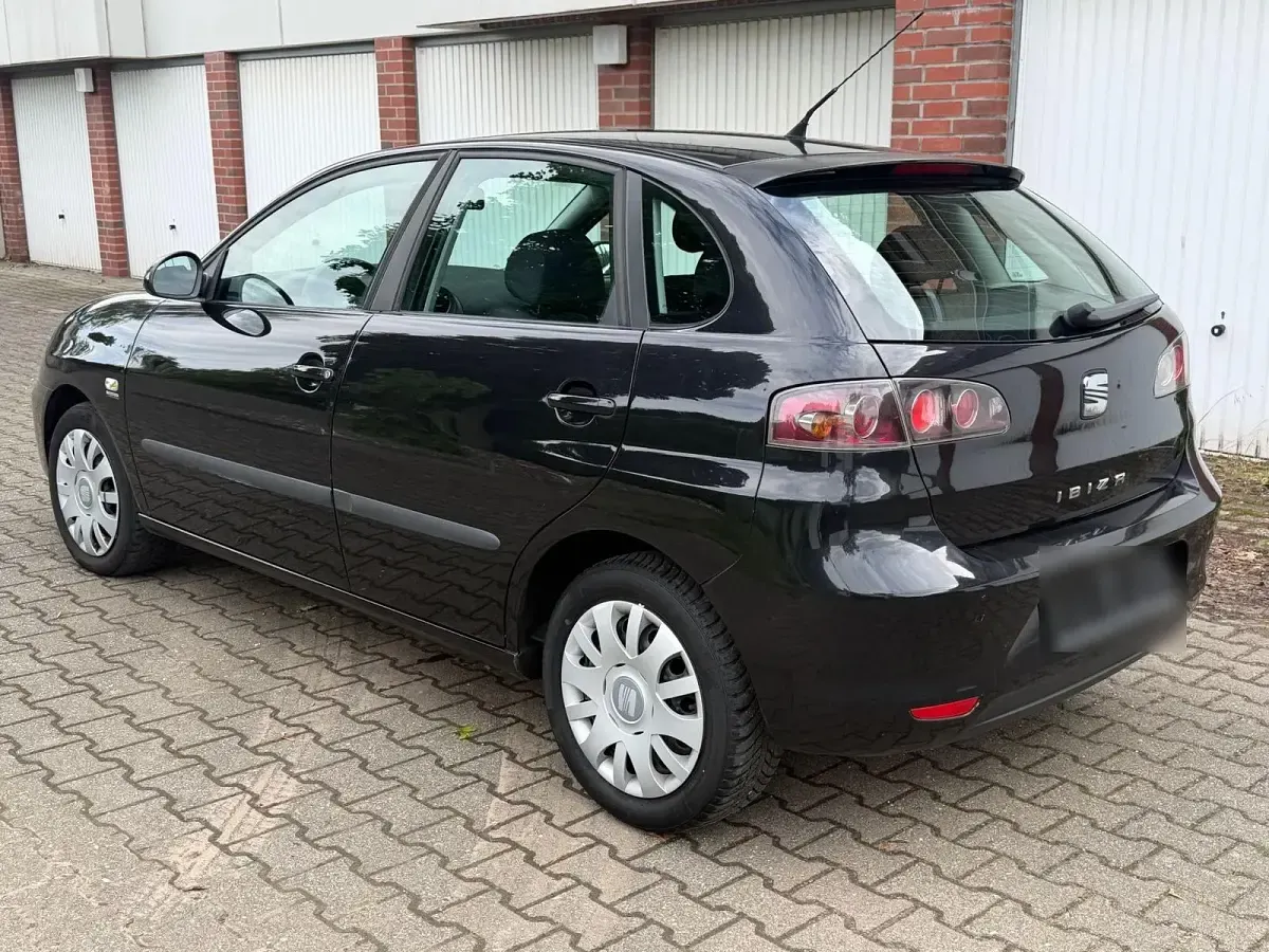 Gebraucht Seat Ibiza 86 PS (63 kW) 2007 Schwarz Kleinwagen