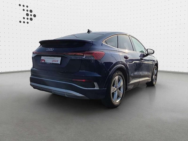 Gebraucht Audi Q4 e-tron S-Line 150 kW (204 PS) 2022 Navarrablau metallic SUV