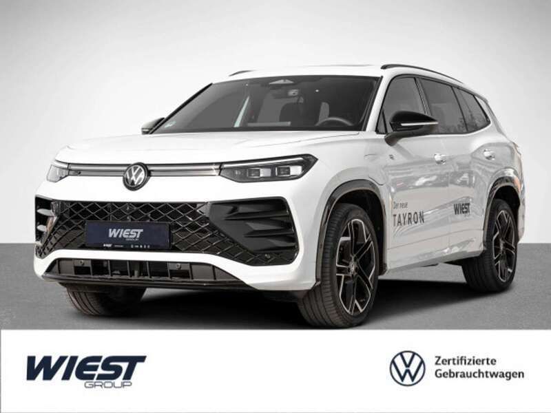 Pure white Gebraucht 2025 VW Tayron R-line SUV | 59.950 € (Fairer Preis) - Bild 1/4