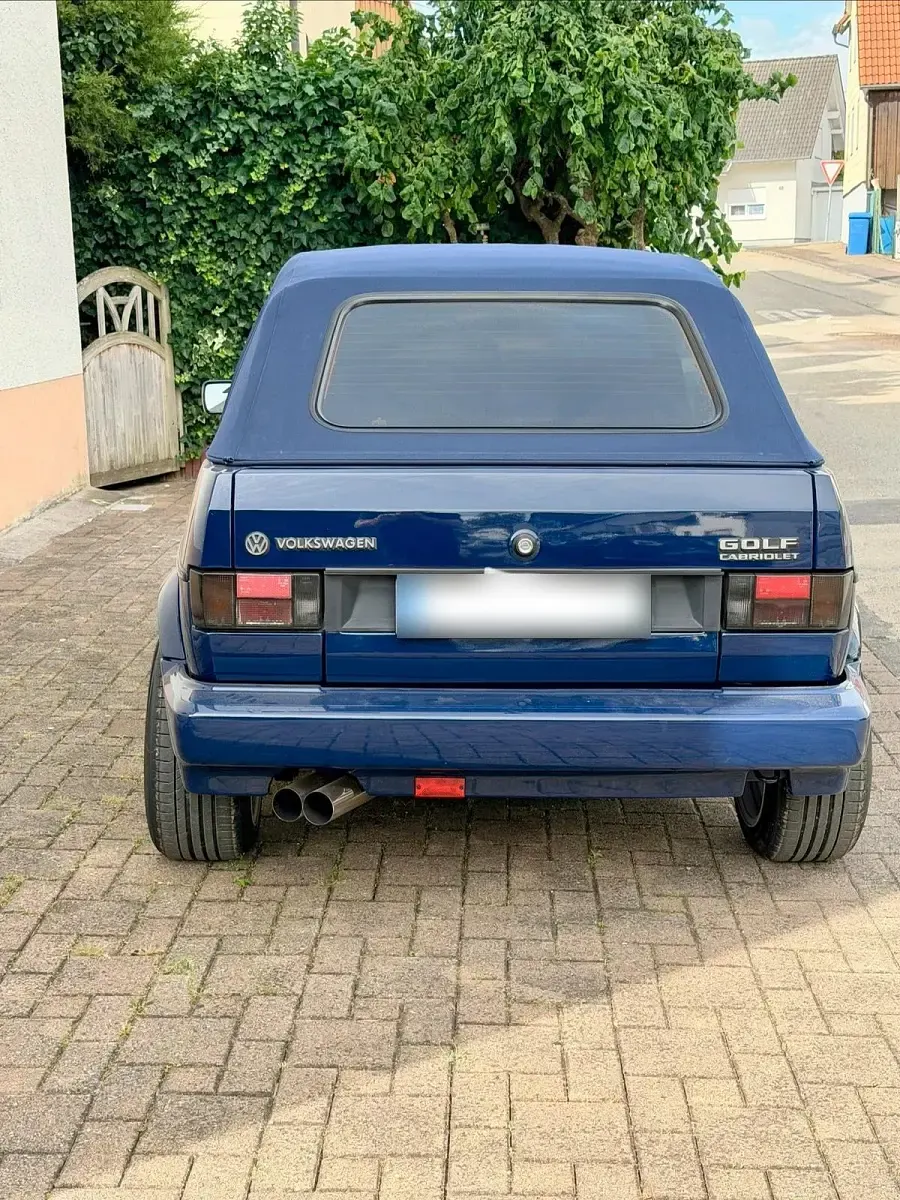 Gebraucht VW Golf Cabriolet 98 PS (72 kW) 1993 Blau Cabrio