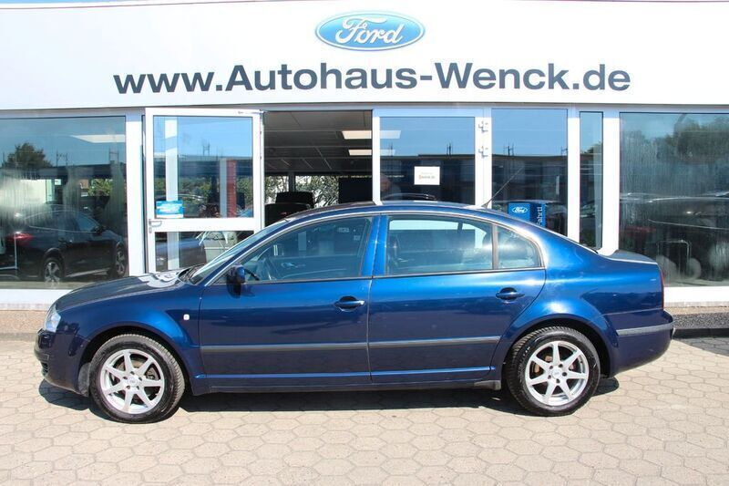 Blau Gebraucht 2003 Skoda Superb Limousine | 1.997 € (Fairer Preis) - Bild 1/4