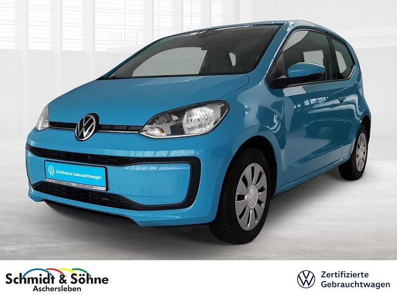Blau Gebraucht 2020 VW up! Kleinwagen | 9.220 € (Etwas zu teuer) - Bild 1/4