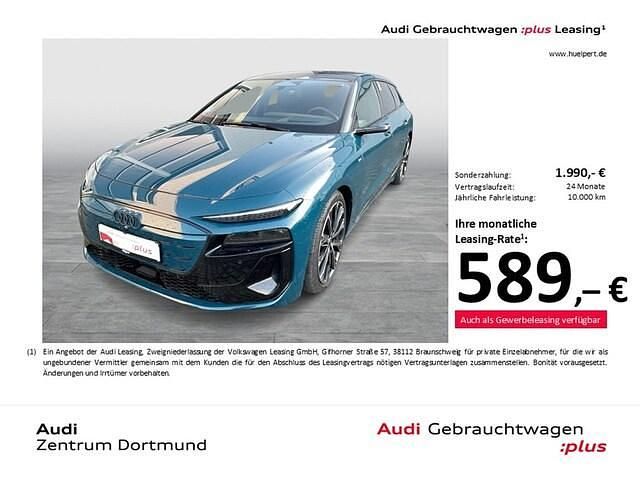 Blau Gebraucht 2025 Audi A6 e-tron S-Line Kombi | 76.888 € (Guter Preis) - Bild 1/3