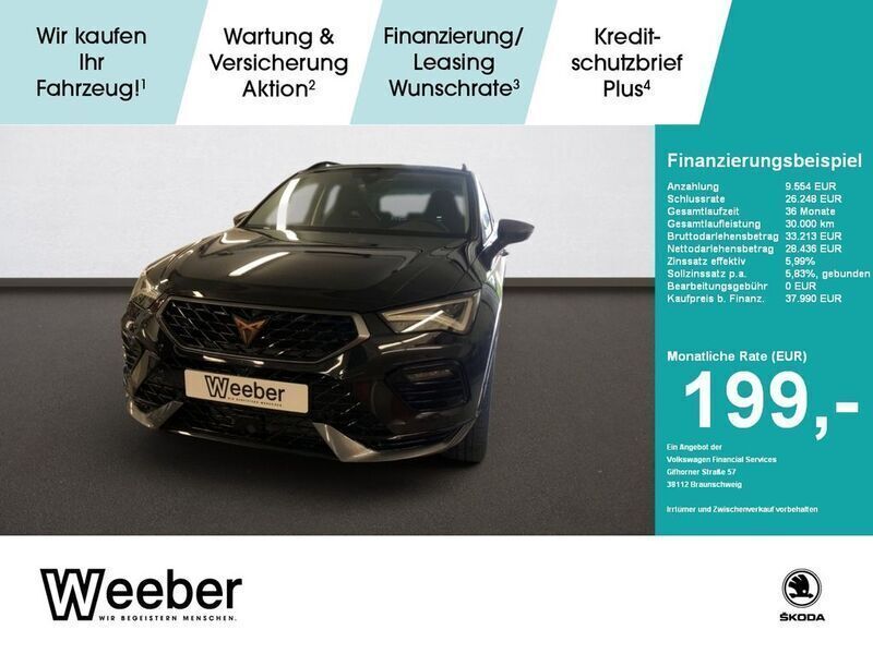 Schwarz Neu 2024 Cupra Ateca SUV | 36.990 € (Fairer Preis) - Bild 1/4