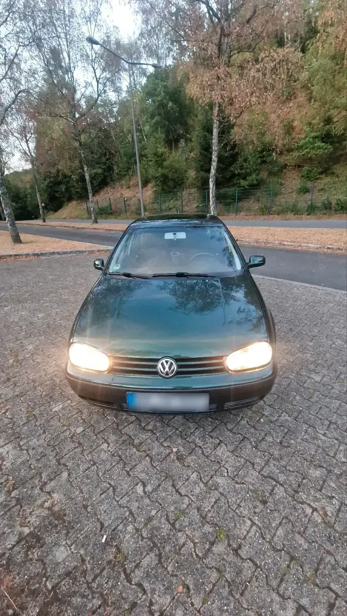 Gebraucht VW Golf IV 75 PS (55 kW) 2001 Grün Kleinwagen