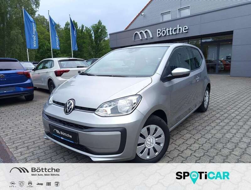 Silber Gebraucht 2022 VW up! Basis Kleinwagen | 8.990 € (Fairer Preis) - Bild 1/4
