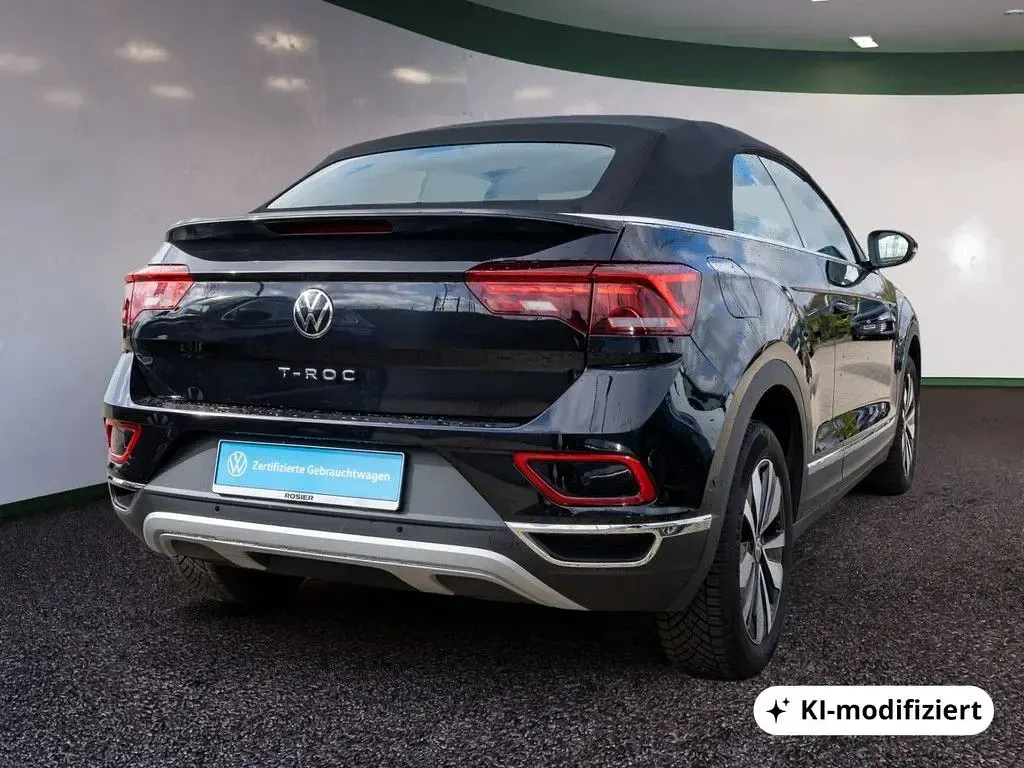 Gebraucht VW T-Roc Cabriolet Goal 116 PS (85 kW) 2025 Schwarz Cabrio