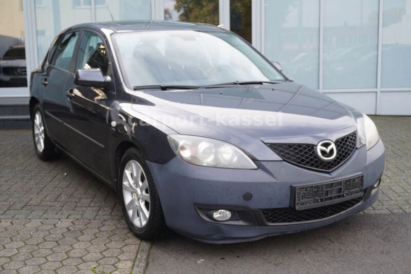 Papuagrau metallic Gebraucht 2007 Mazda 3 Active Limousine | 999 € (Superpreis) - Bild 1/4