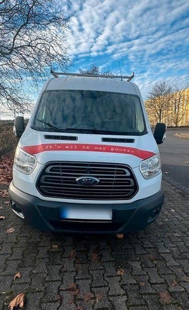 Gebraucht Ford Transit 185 PS (136 kW) 2018 Weiß Van / Kleinbus