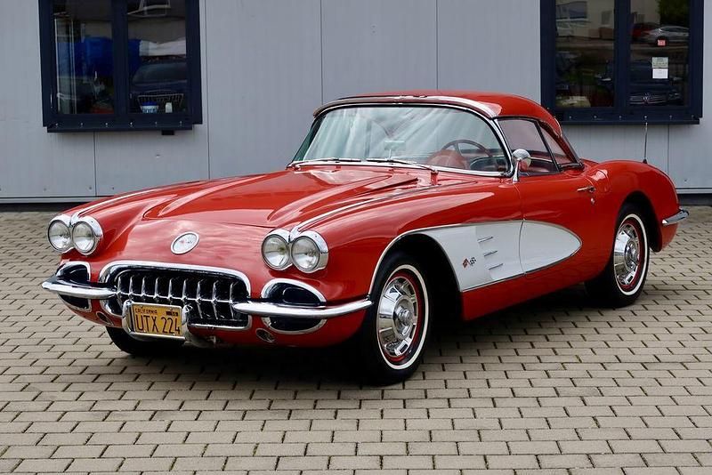 Gebraucht Corvette C1 234 PS (172 kW) 1959 Rot Cabrio
