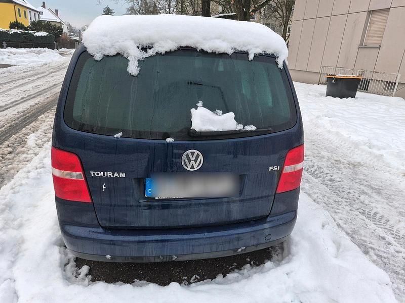 Blau Gebraucht 2006 VW Touran Van / Kleinbus | 1.050 € (Superpreis) - Bild 1/4