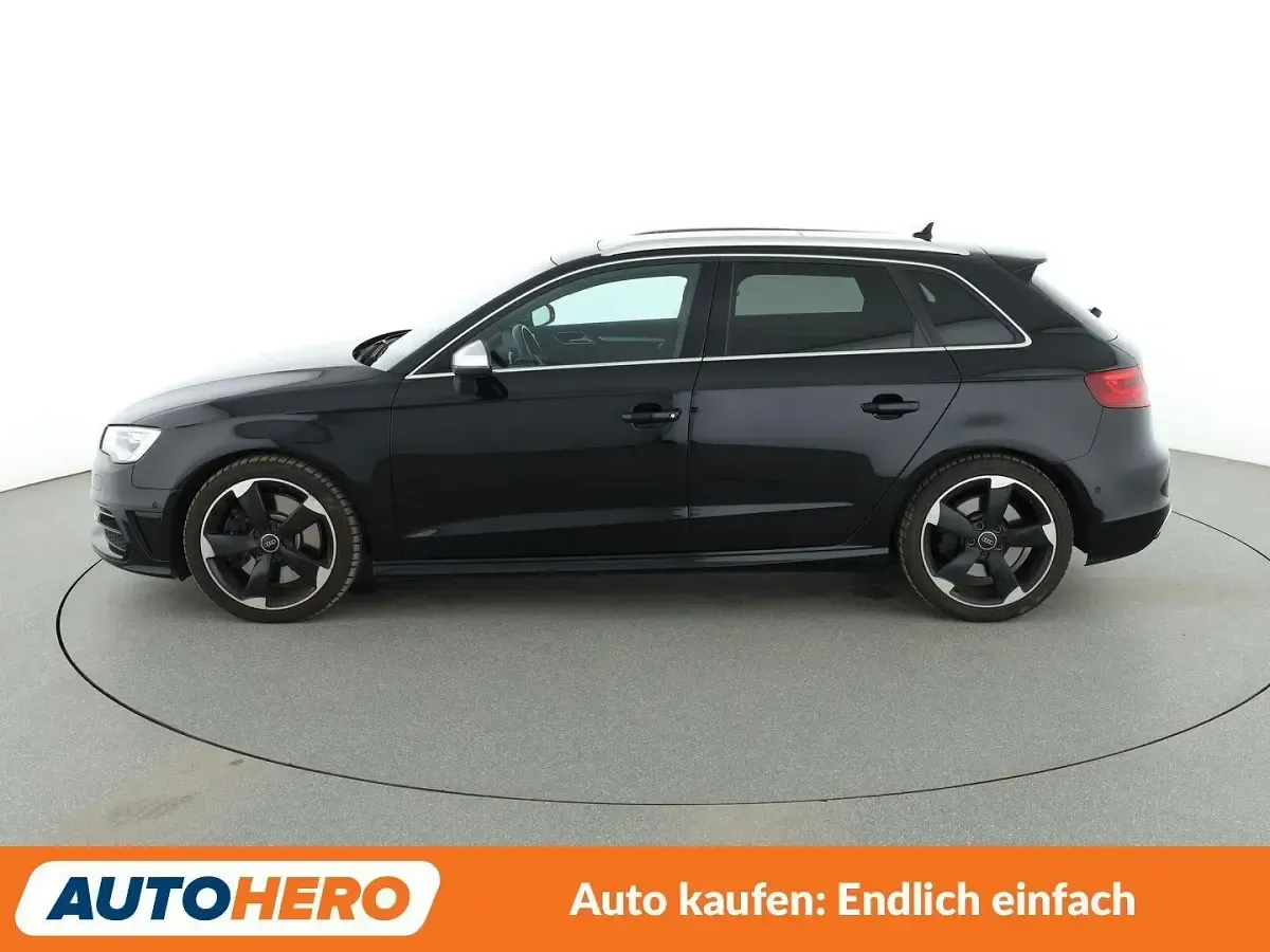 Używany Audi S3 Comfort 300 KM (220 kW) 2016 Czarny Sedan/Limuzyna