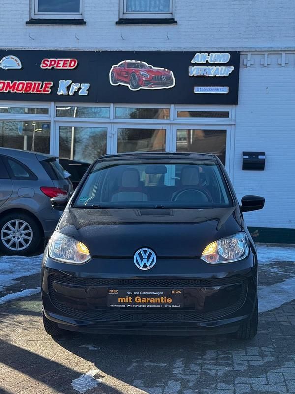 Gebraucht VW up! move up! 60 PS (44 kW) 2012 Schwarz Kleinwagen