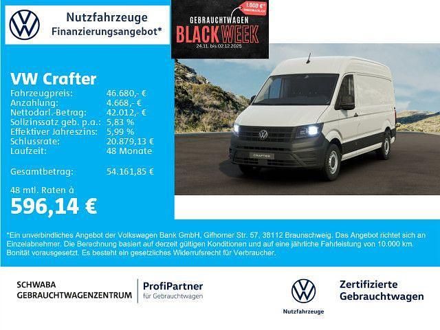 Weiß Gebraucht 2025 VW Crafter R Van | 46.680 € (Teuer) - Bild 1/4