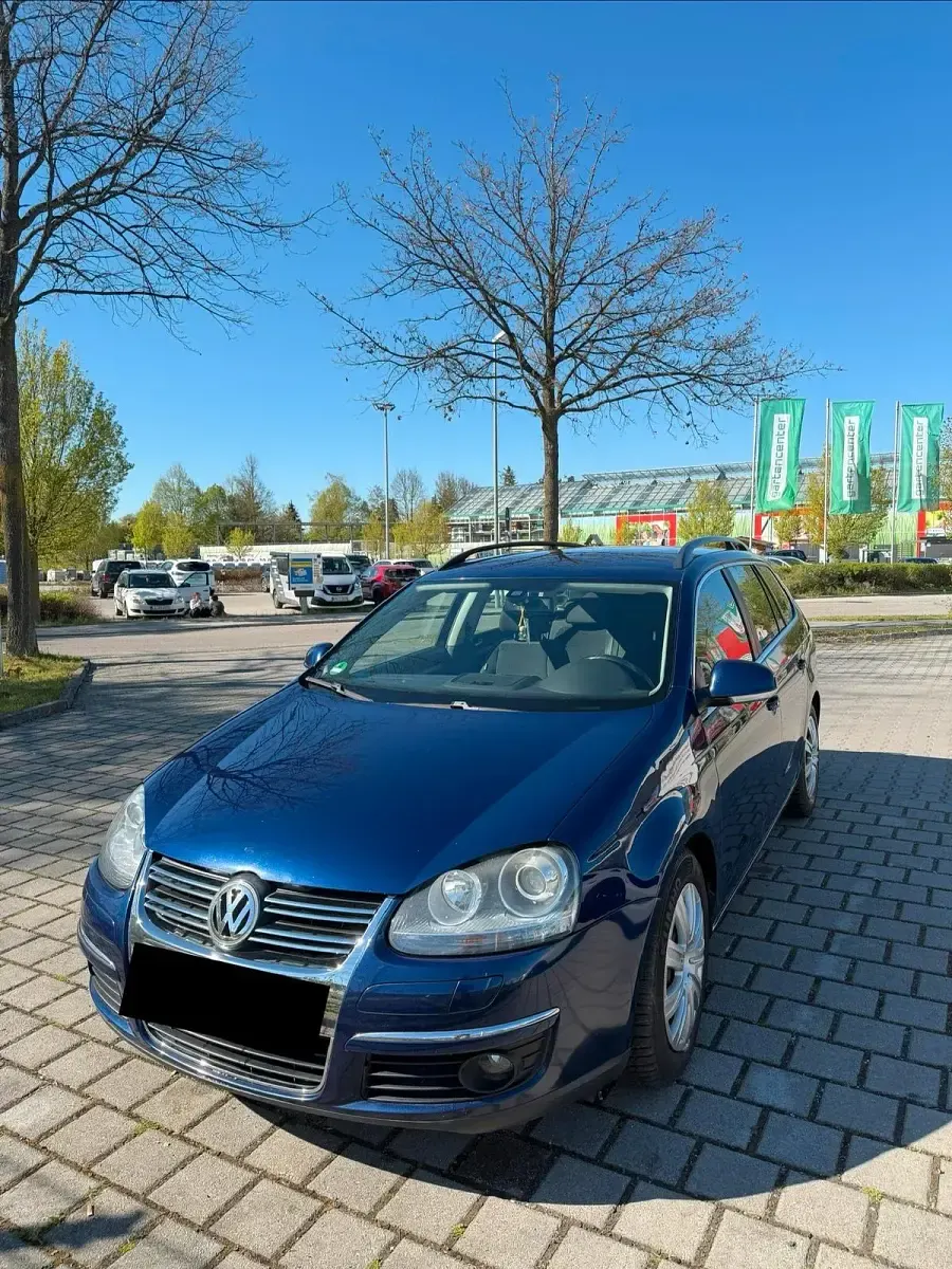 Usata VW Golf V 140 CV (102 kW) 2008 Blu Station wagon