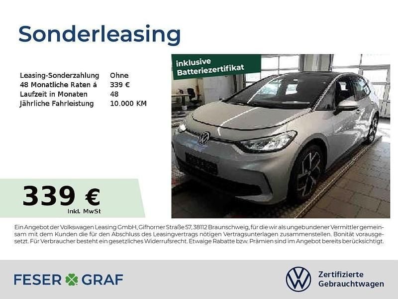 Gebraucht VW ID.3 Pro 150 kW (204 PS) 2024 Scale silver metallic Kleinwagen