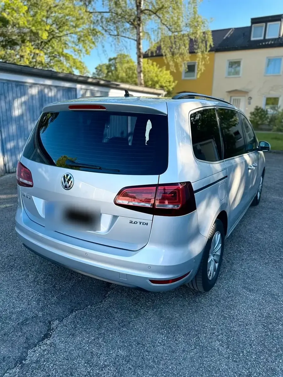 Gebraucht VW Sharan 150 PS (110 kW) 2015 Grau Van / Kleinbus