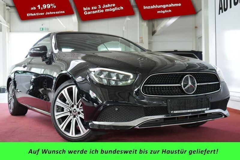 Gebraucht Mercedes E200 Avantgarde 197 PS (144 kW) 2021 Schwarz Cabrio