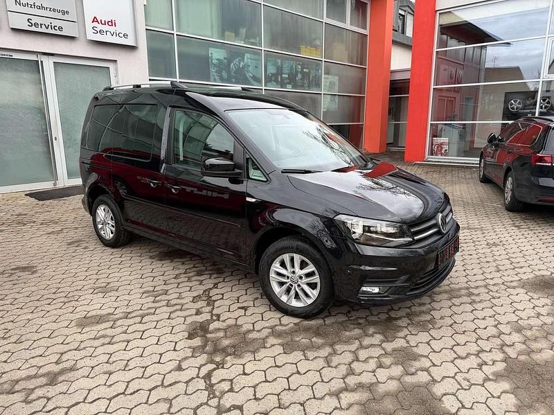 Gebraucht VW Caddy 102 PS (75 kW) 2019 Deep black perleffekt Van / Kleinbus