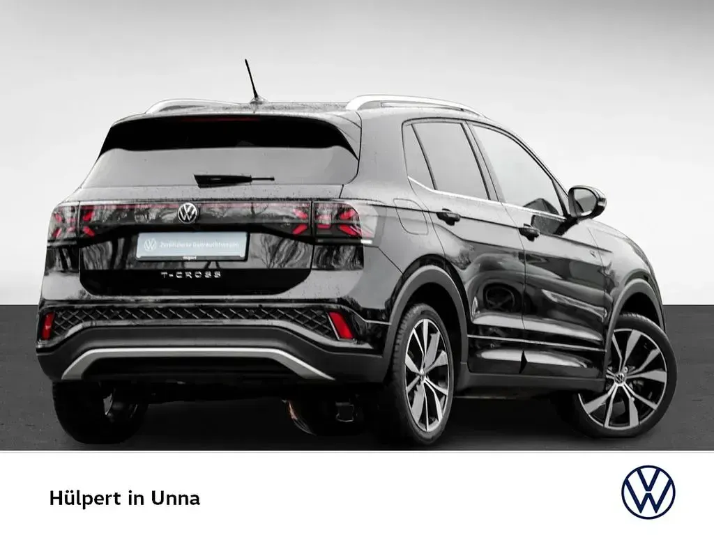 Gebraucht VW T-Cross R-line 116 PS (85 kW) 2024 Schwarz SUV