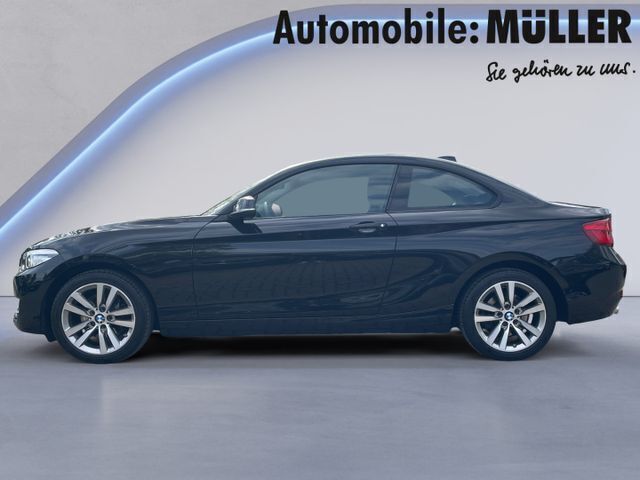 Używany BMW 220 Advantage 184 KM (135 kW) 2018 Czarny Coupe