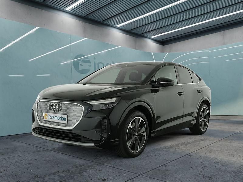 Schwarz Gebraucht 2022 Audi Q4 Sportback e-tron SUV | 35.199 € (Fairer Preis) - Bild 1/4