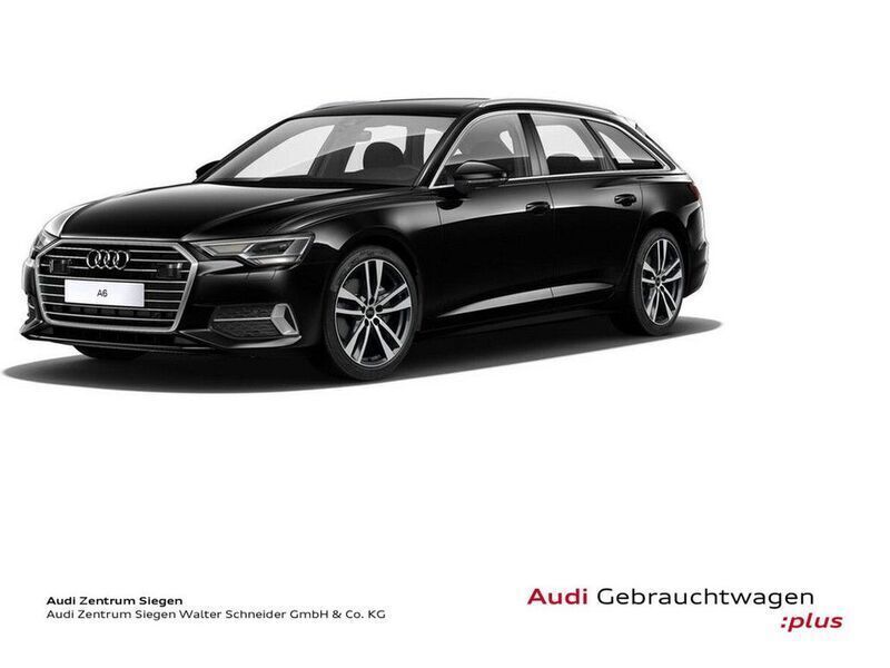 Mythosschwarz metallic Gebraucht 2021 Audi A6 Ambiente Kombi | 37.910 € (Fairer Preis) - Bild 1/4