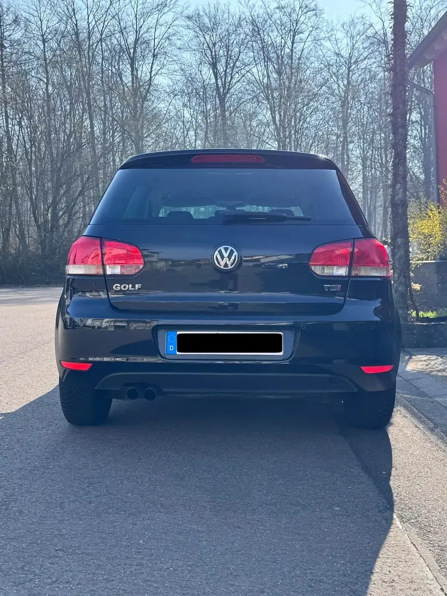 Gebraucht VW Golf VI 122 PS (89 kW) 2009 Schwarz Kleinwagen