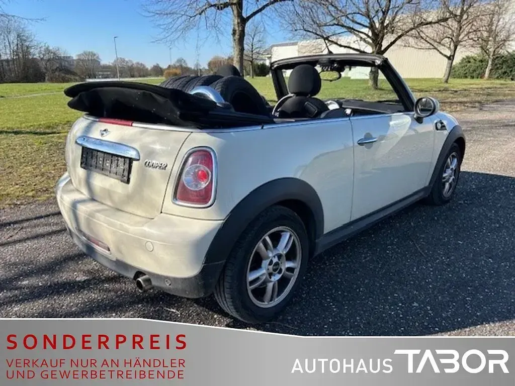 Gebraucht Mini Cooper Cabriolet 122 PS (89 kW) 2013 Pepper white Cabrio