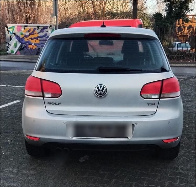Gebraucht VW Golf VI 2010 Silber Kleinwagen