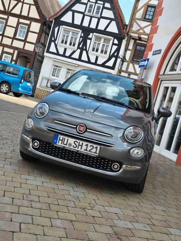 Grau Gebraucht 2021 Fiat 500C Dolcevita Cabrio | 15.899 € (Etwas zu teuer) - Bild 1/4