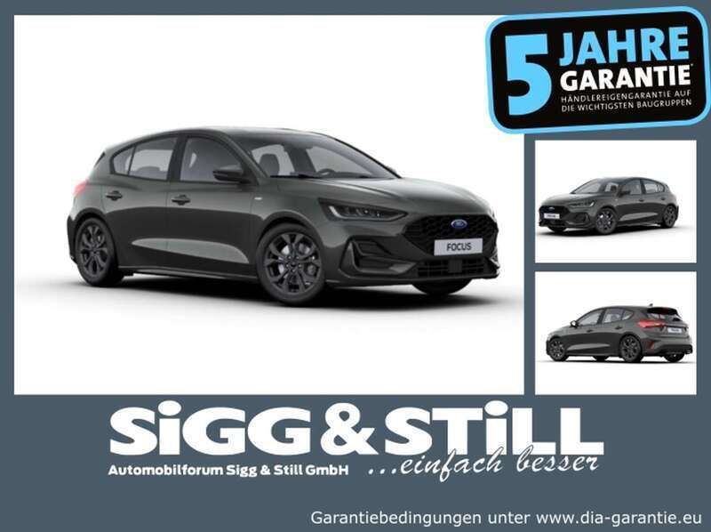 Magneticgrau Neu 2025 Ford Focus ST-Line Limousine | 28.280 € (Guter Preis) - Bild 1/4