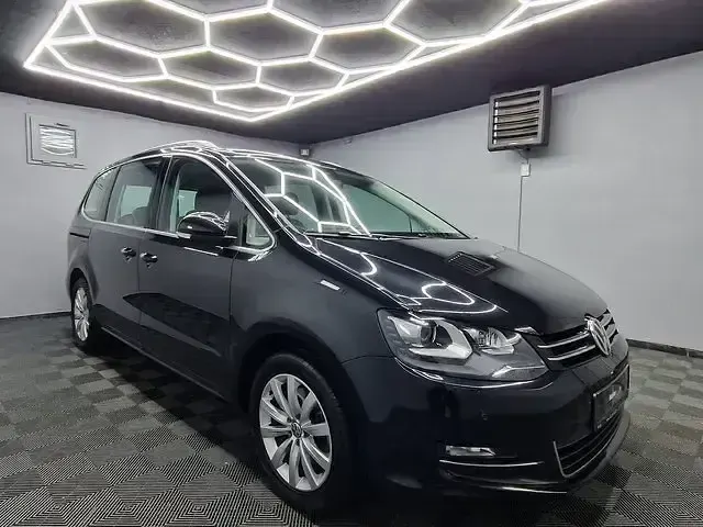 Brugt VW Sharan Highline 150 HK (110 kW) 2018 Sort MPV