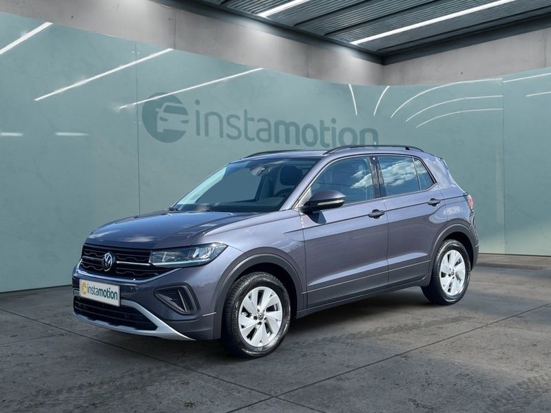 Grau Gebraucht 2024 VW T-Cross IQ Drive SUV | 23.684 € (Guter Preis) - Bild 1/3