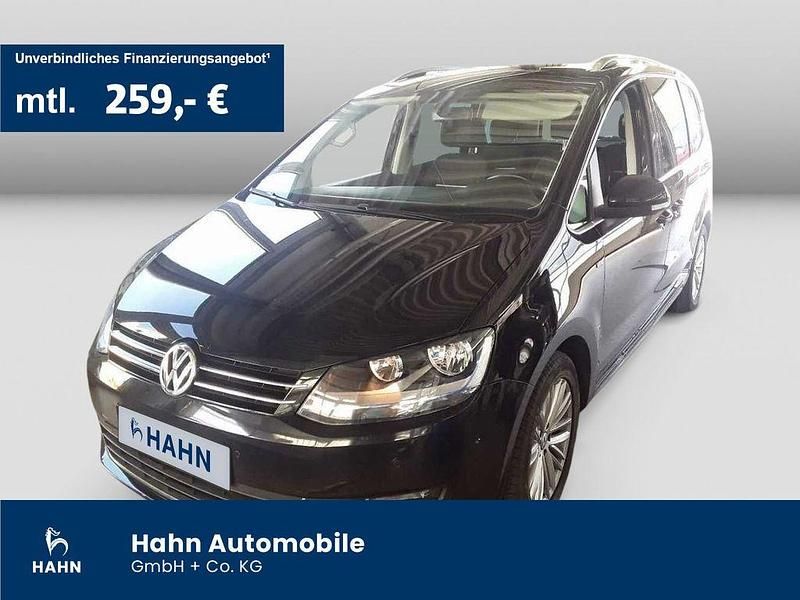 Deep black perleffekt Gebraucht 2014 VW Sharan Cup Van / Kleinbus | 18.930 € (Teuer) - Bild 1/3