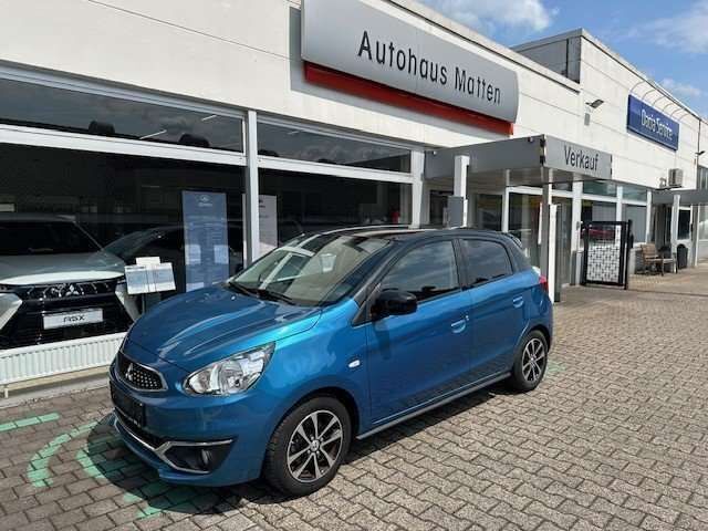 Atollblau Gebraucht 2017 Mitsubishi Space Star Diamant Edition Kleinwagen | 7.990 € (Fairer Preis) - Bild 1/4