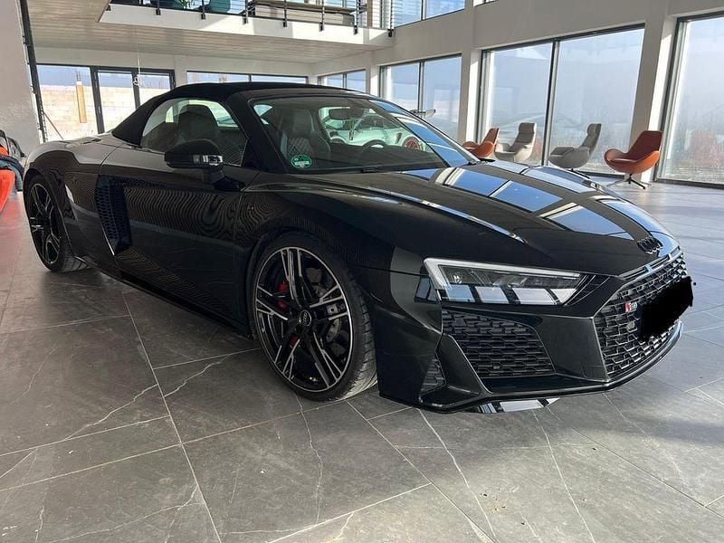 Schwarz Gebraucht 2023 Audi R8 Spyder Performance Cabrio | 145.850 € - Bild 1/4