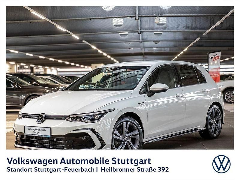 Weiß Gebraucht 2022 VW Golf VIII R-line Limousine | 24.330 € (Fairer Preis) - Bild 1/4