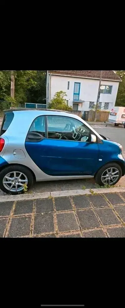 Brugt Smart ForTwo Coupé 71 HK (52 kW) 2017 Blå Coupe