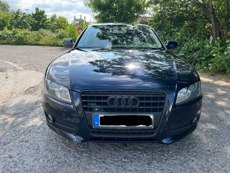 Blau Gebraucht 2009 Audi A5 Sportback Limousine | 5.700 € (Superpreis) - Bild 1/4