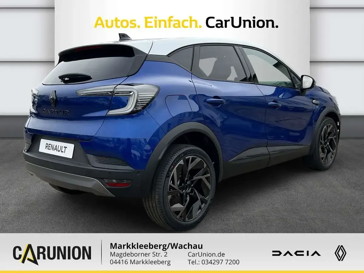 Ny Renault Captur Esprit Alpine 158 HK (116 kW) 2025 Blå SUV