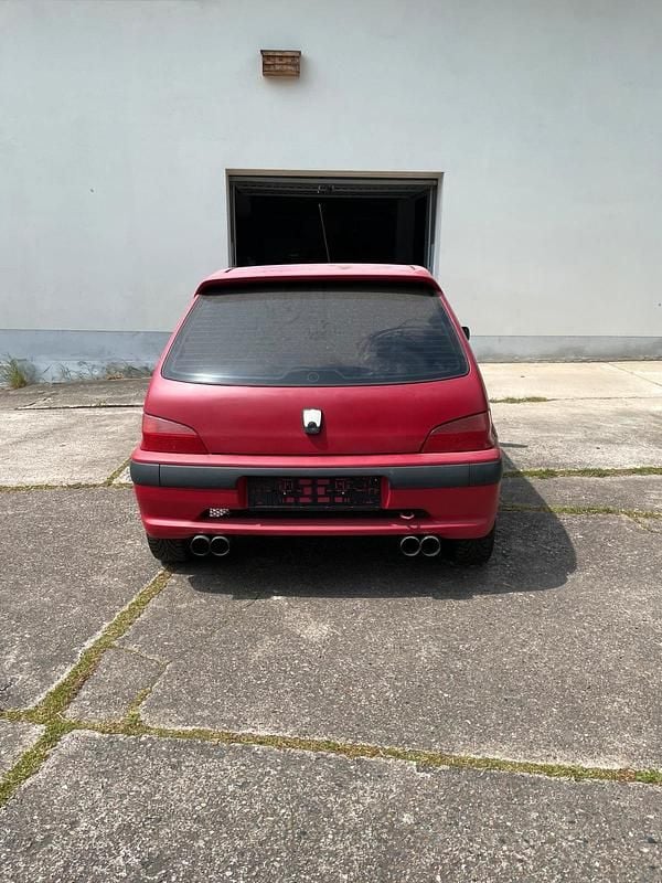 Rot Gebraucht 1998 Peugeot 106 GTi Kleinwagen | 5.500 € - Bild 1/4