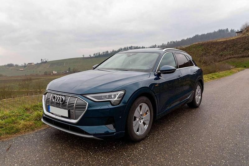 Gebraucht Audi e-tron Advanced 230 kW (313 PS) 2020 Blau SUV