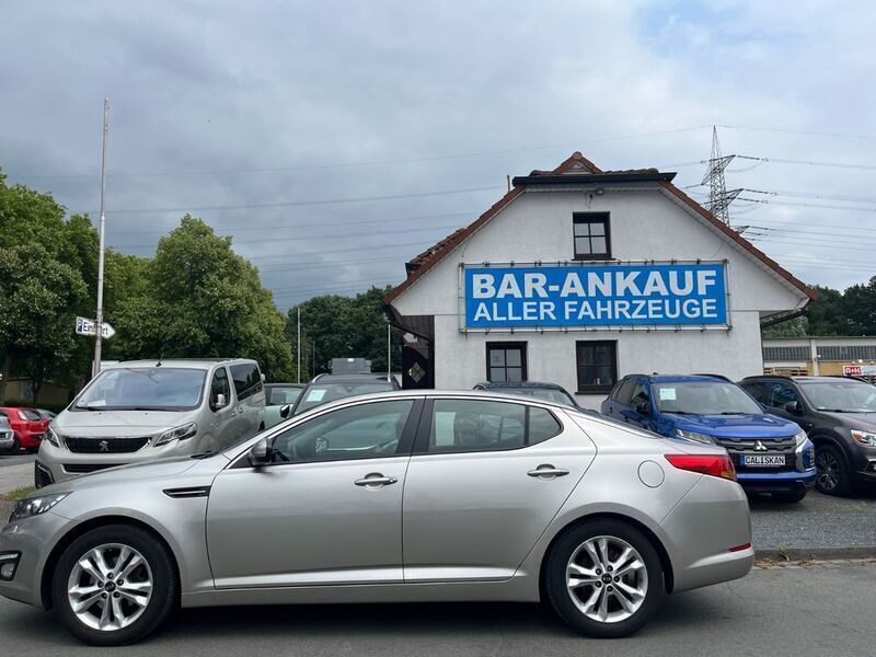 Satin metal Gebraucht 2013 Kia Optima Edition 7 Limousine | 9.850 € (Fairer Preis) - Bild 1/4