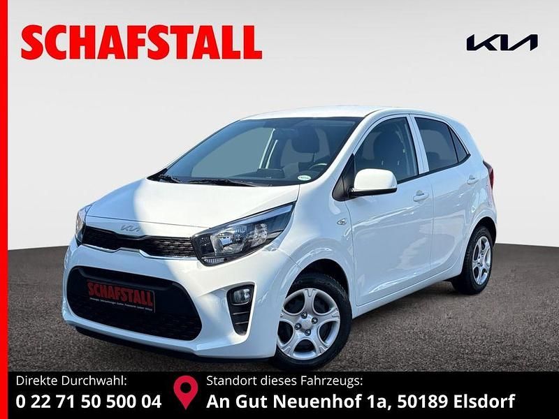 Weiss ((ud) schneeweiss) Gebraucht 2024 Kia Picanto Vision Kleinwagen | 15.479 € (Fairer Preis) - Bild 1/3