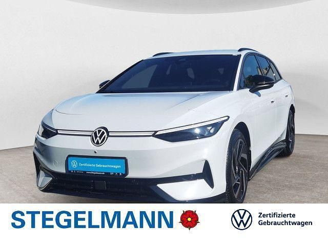 Gletscherweiß metallic Gebraucht 2024 VW ID.7 Pro Kombi | 46.590 € (Etwas zu teuer) - Bild 1/4