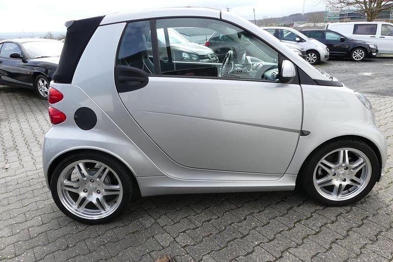 Gebraucht Smart ForTwo Cabrio Brabus 98 PS (72 kW) 2009 Silber Cabrio