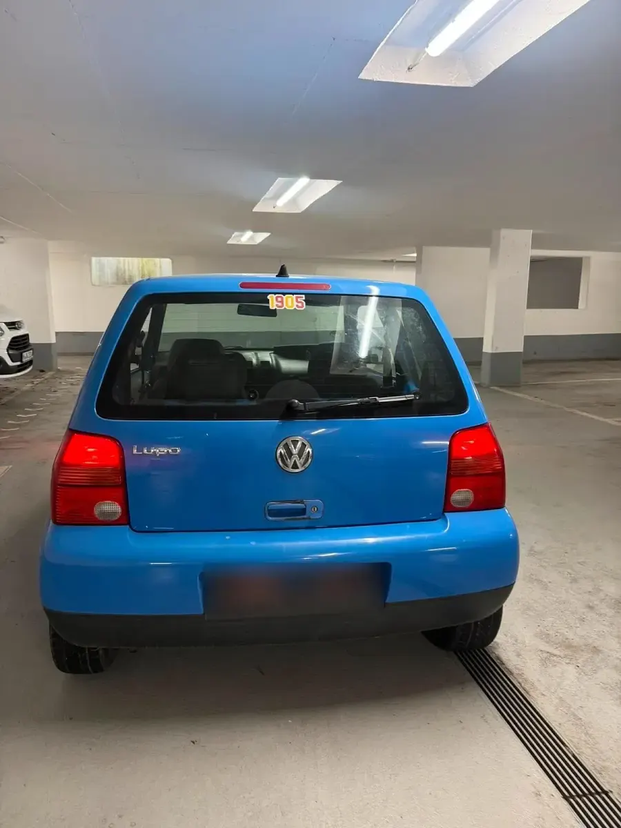 Gebraucht VW Lupo 50 PS (36 kW) 1998 Blau Kleinwagen
