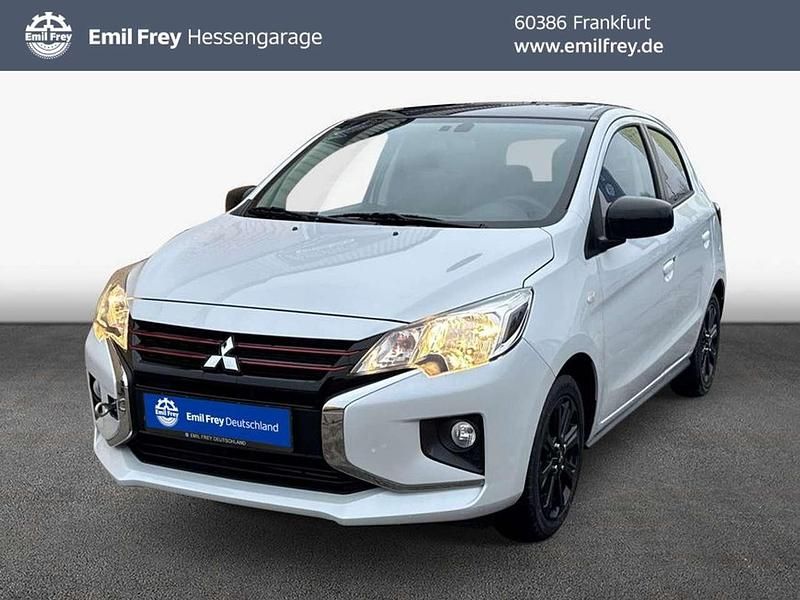 Titanweiß premiummetallic Neu 2025 Mitsubishi Space Star Select+ Kleinwagen | 16.450 € - Bild 1/4